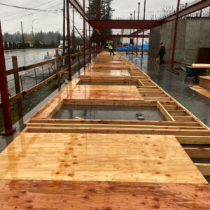 Apartment Prefabricated Wood Frame Construction in British Columbia